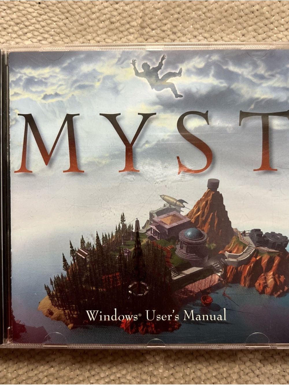 Myst PC Game Windows CD‑ROM Broderbund Cyan Complete Jewel Case Vintage 1993